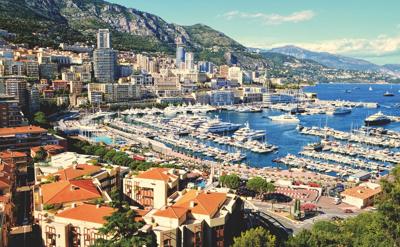 Monaco, features and locations