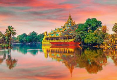 Myanmar, features and locations