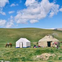 Kyrgyzstan, features and locations